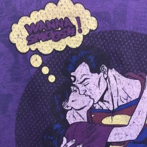 Superman ladies T-shirt size XXL